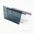 Lastra lexan trasparente in policarbonato solido personalizzato